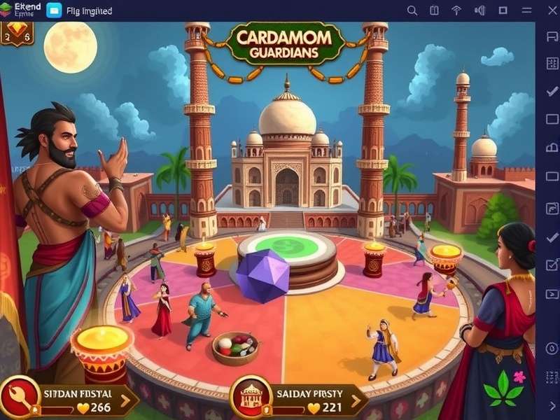 Cardamom Empire Guardians strategy guide infographic